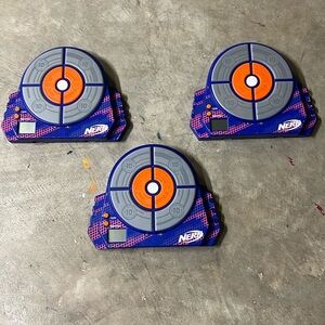 3 Nerf Light Up Targets (all together)